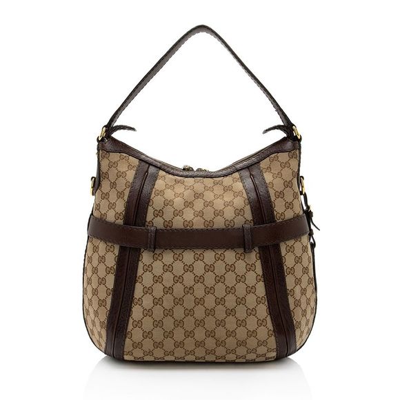 Gucci GG Canvas Running Medium Hobo - Picture 3 of 15
